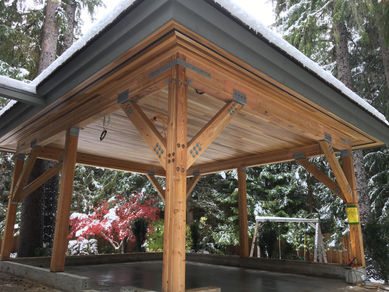 covered carport in whistler