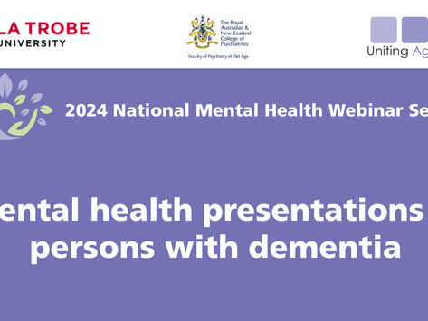 Episode 4: Mental Health presentations in persons with dementia