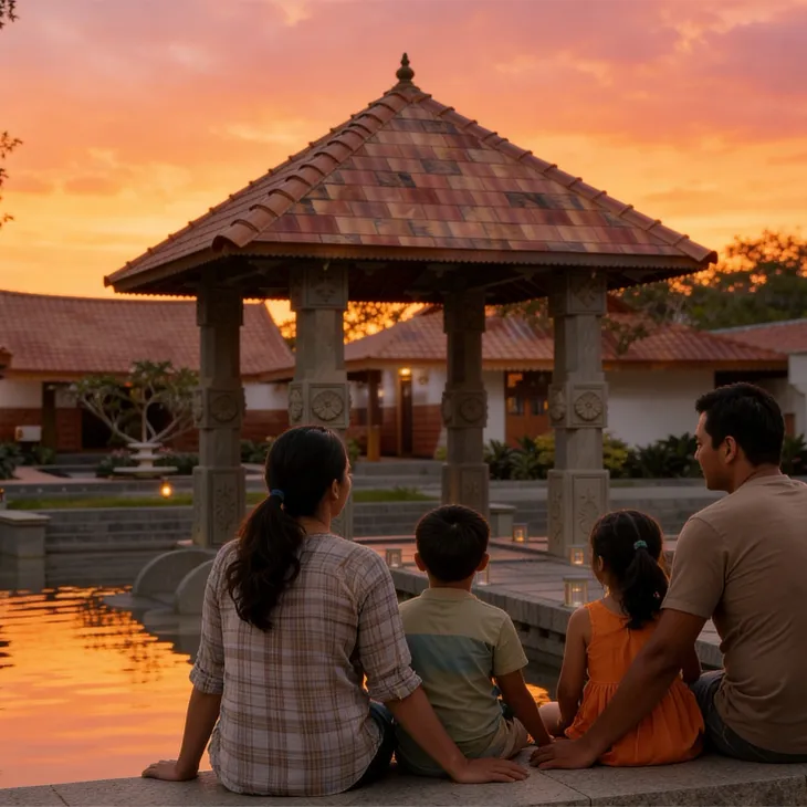 Dakshina — serene heritage architecture in nature