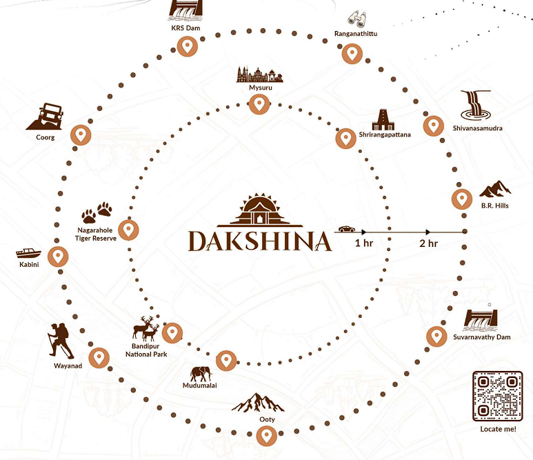 Dakshina location map