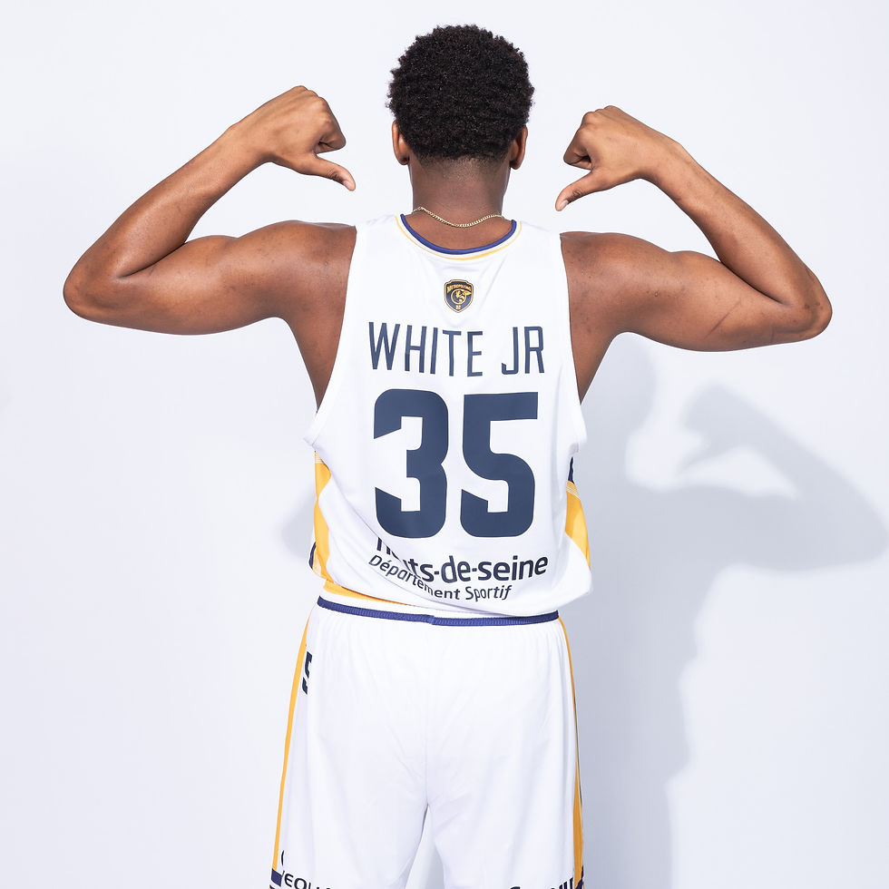 Miniature : Maillot Officiel Domicile WHITE JR #35