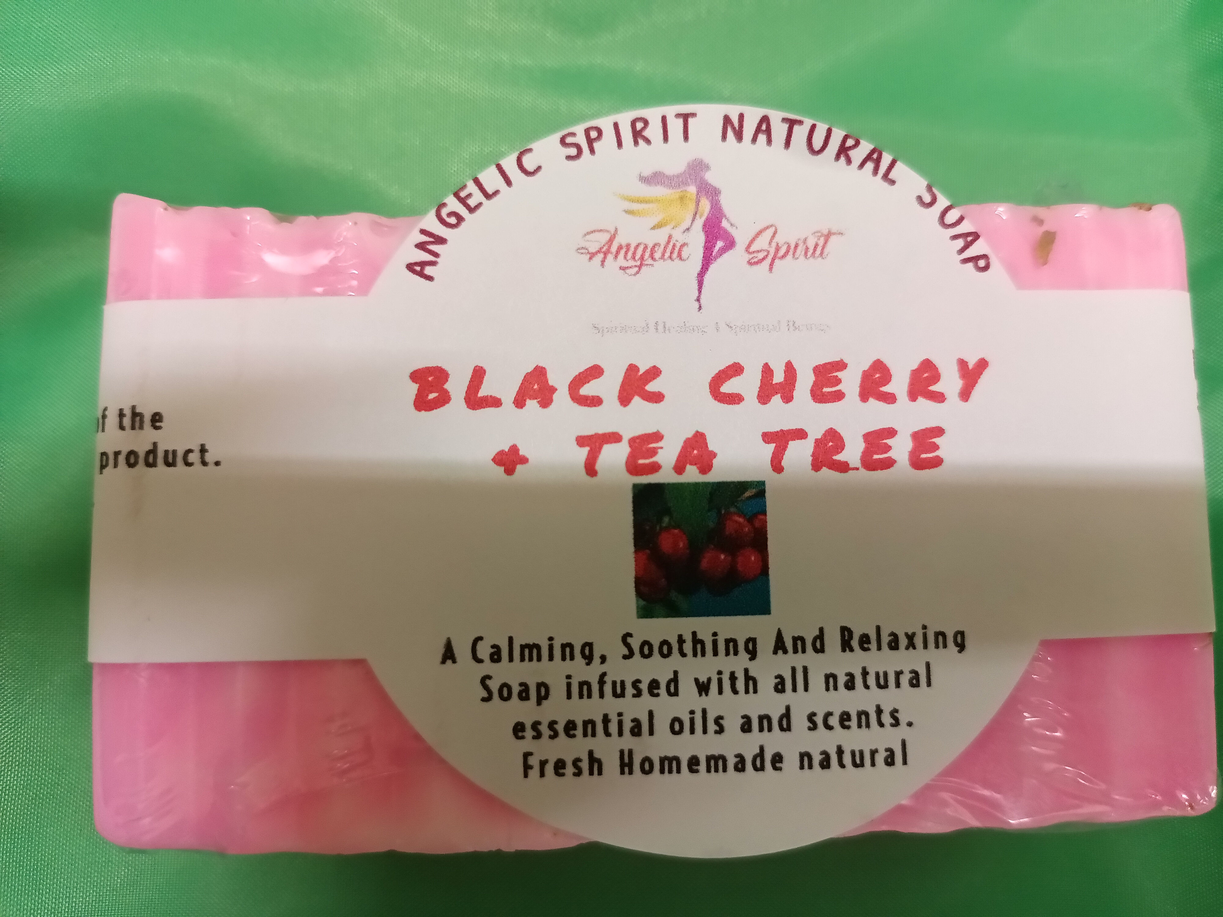Black Cherry & Tea Tree Natural Donkey Milk Soap