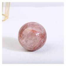 Thumbnail: Fire Quartz Sphere Crystal, 91mm, Hematoid Quartz