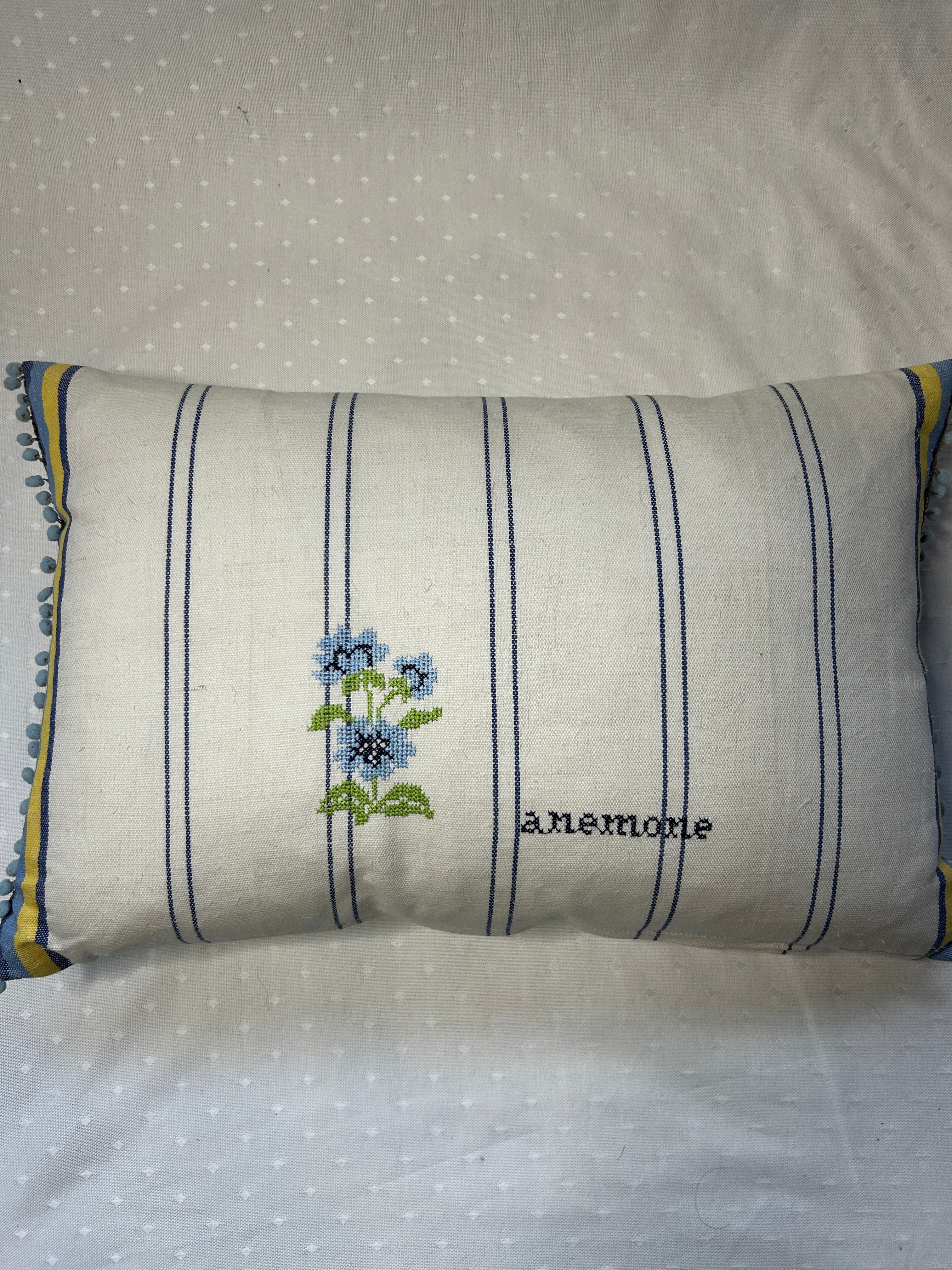 Anemone Linen Cushion