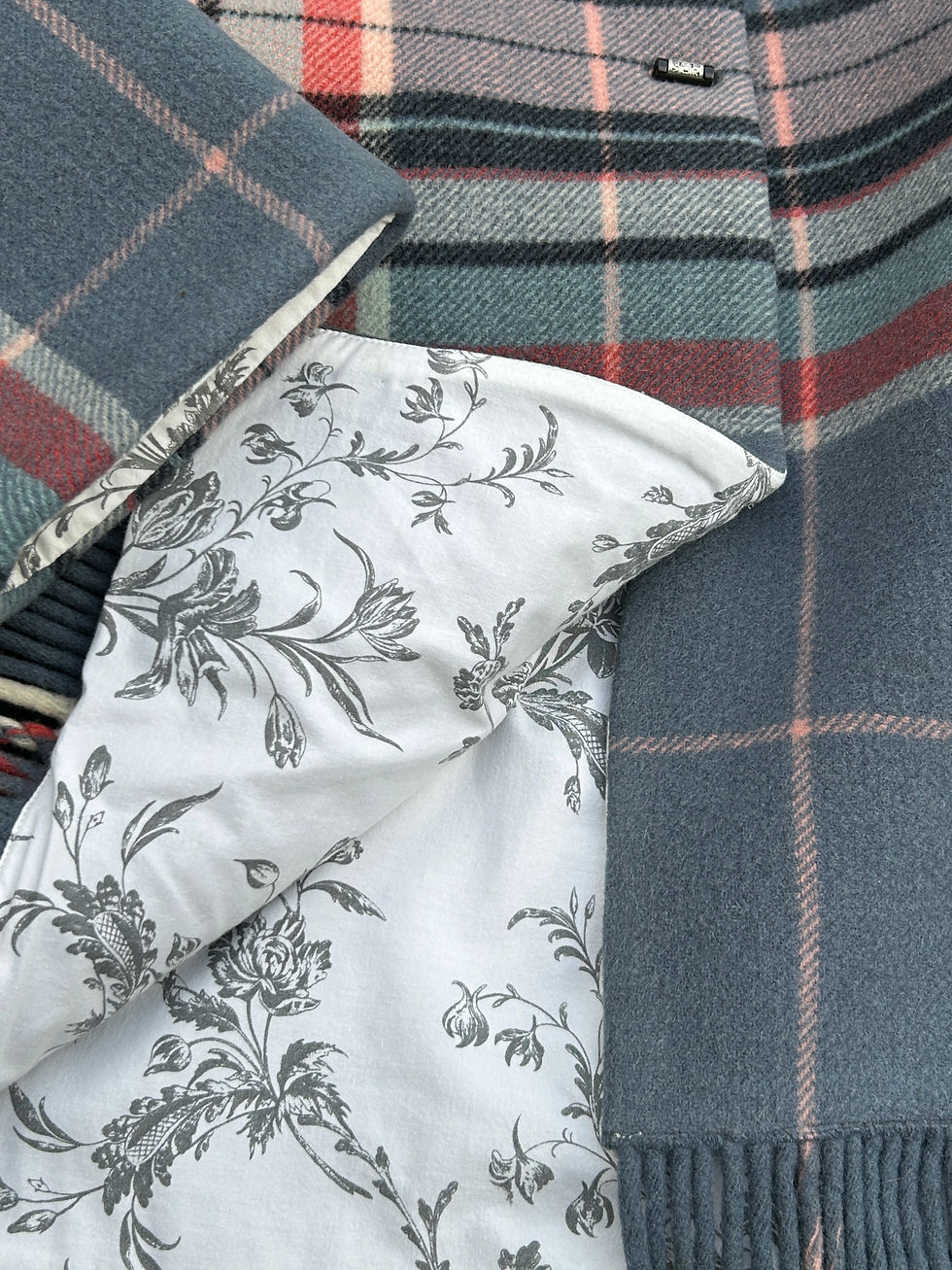 Thumbnail: Wool Fringed Jacket