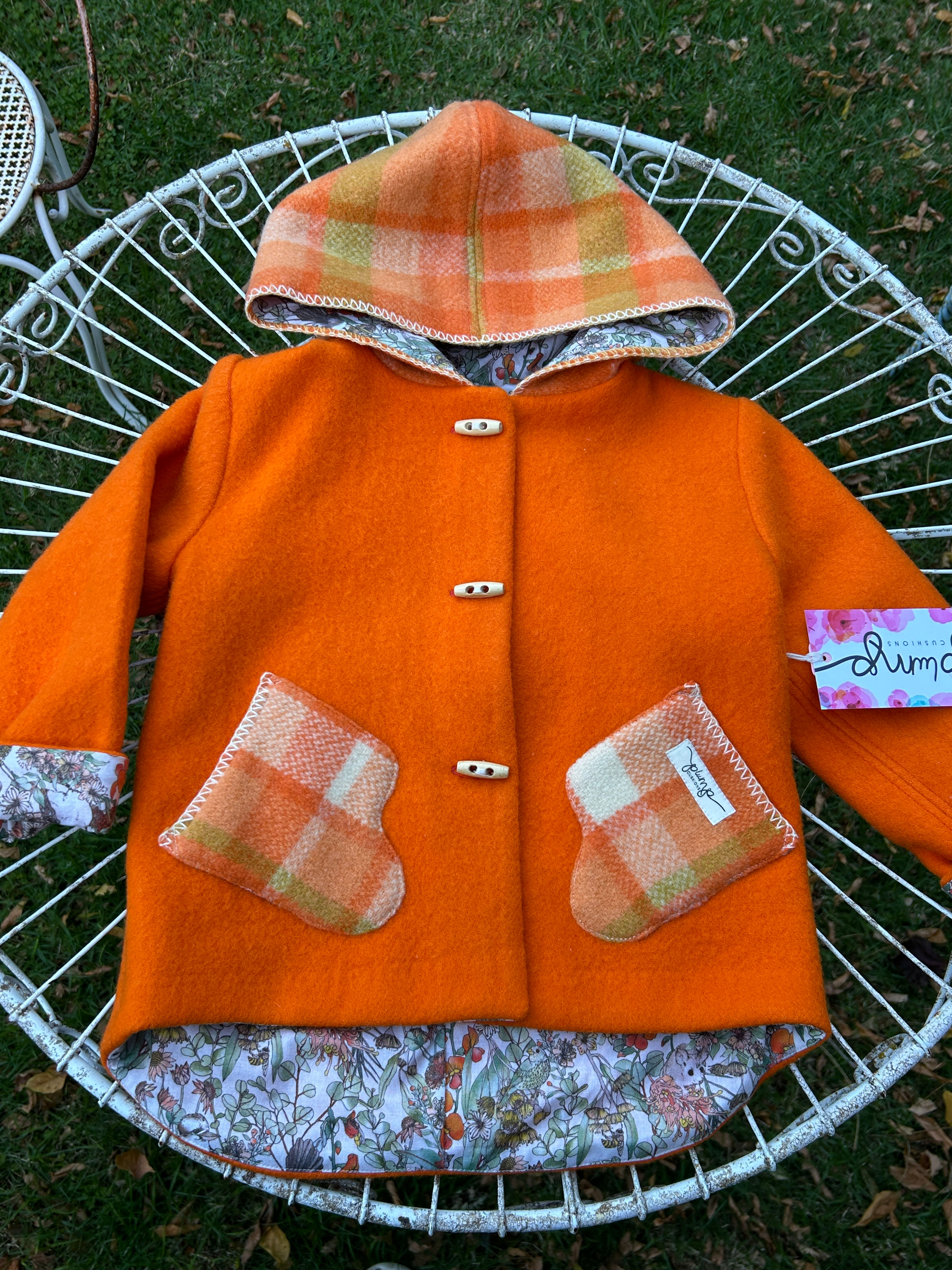 Kids wool jacket