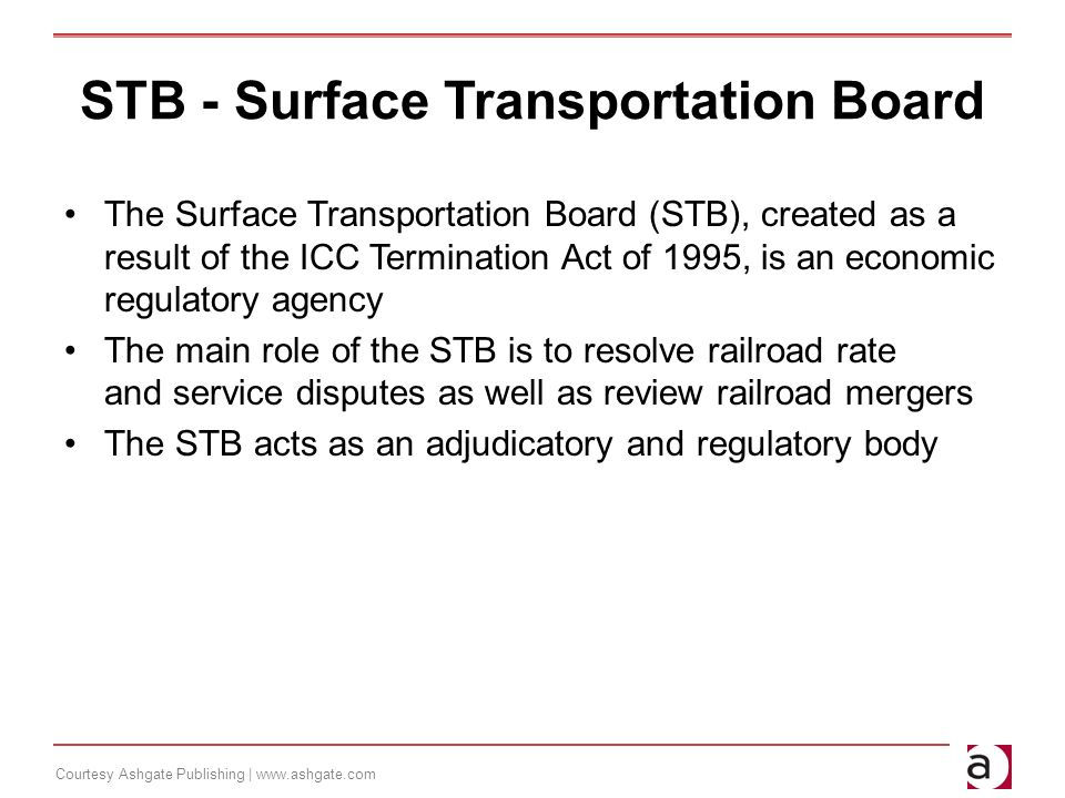 Role of the STB - ashgate.com
