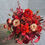 Thumbnail: Red Garden Rose Bridal Bouquet 結婚花球