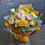 Thumbnail: Yellow & Pink Garden Rose Bouquet 庭園玫瑰花束
