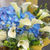 Blue Hydrangea & Calla Lily Bouquet