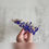 Thumbnail: Royal Blue Crystal tiara, C117B