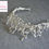 Thumbnail: Silver Crystal Bridal tiara, C123