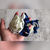 Thumbnail: Ivory Rose Navy Ribbon Corsage
