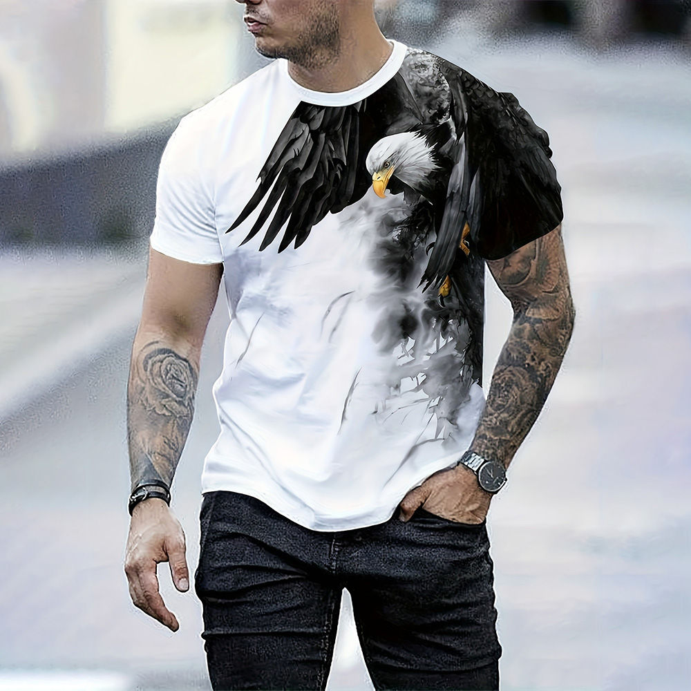 🦅 Camiseta Streetwear Eagle Shadow