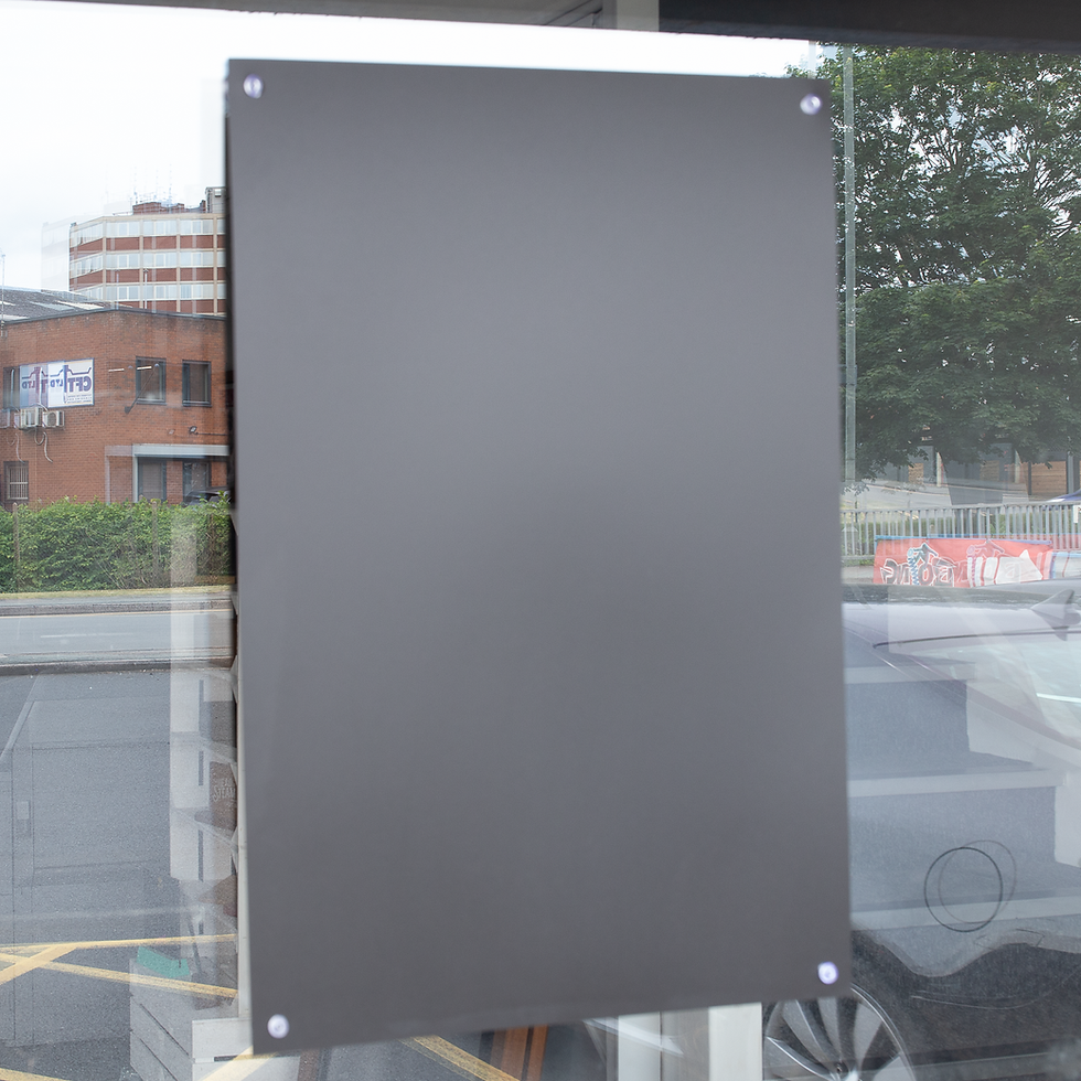 Thumbnail: Easy Display Window Chalkboard Solution