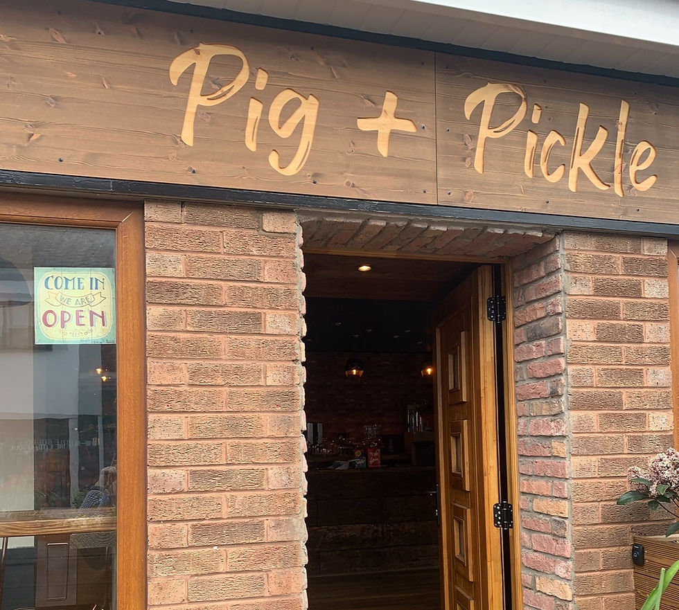Pig + Pickle Sign
