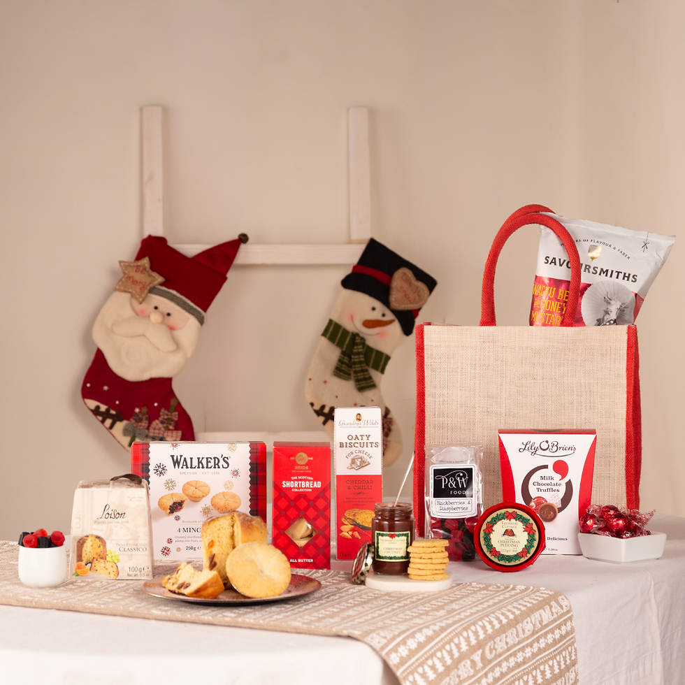 Traditional Christmas Gift Bag