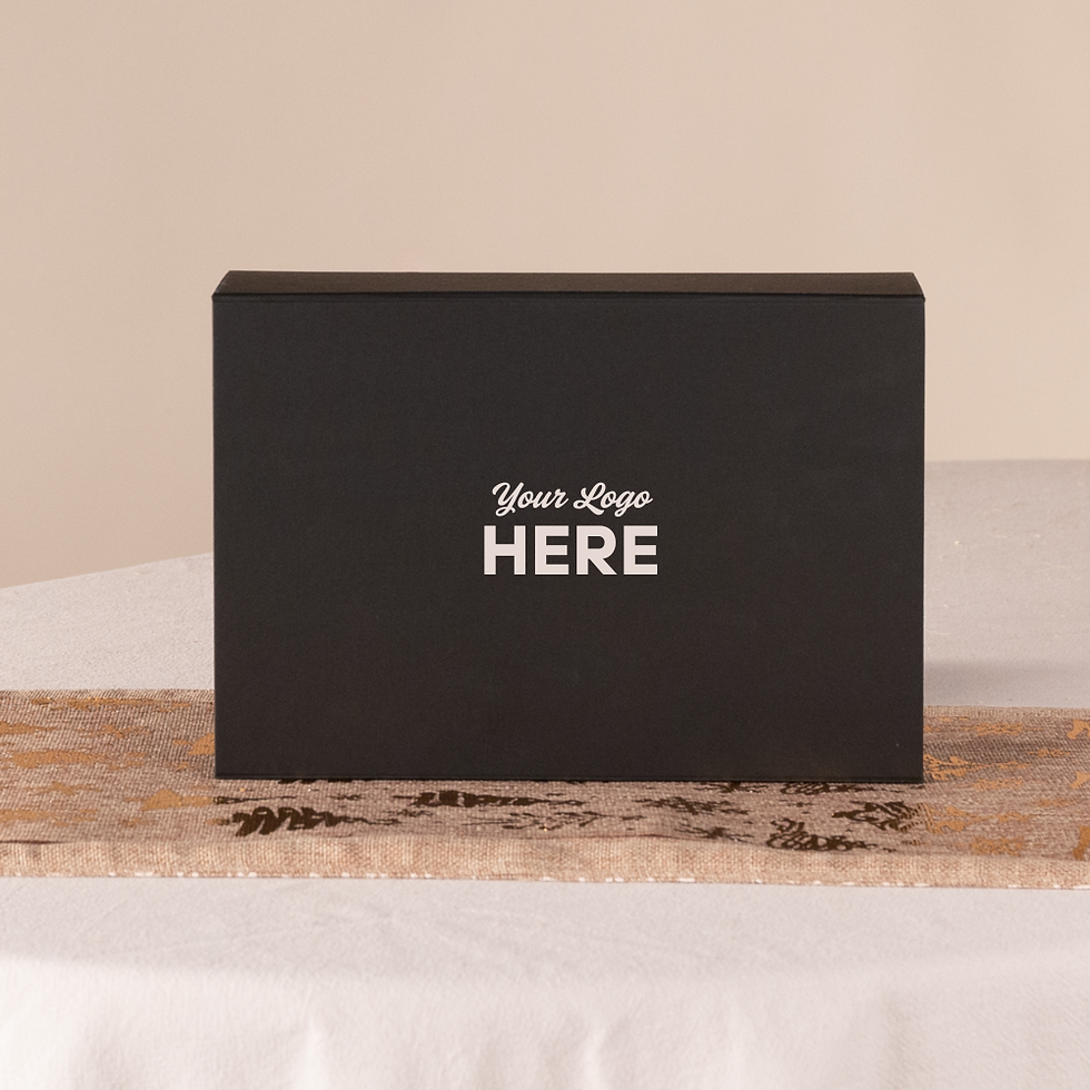 Corporate Branded Gift Box with Cheese