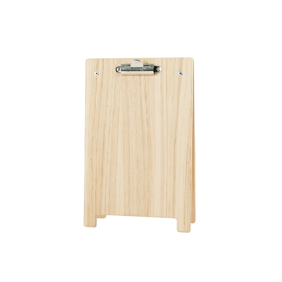 Thumbnail: Menu Holder A-Frame Clipboards (Fixed Clips)