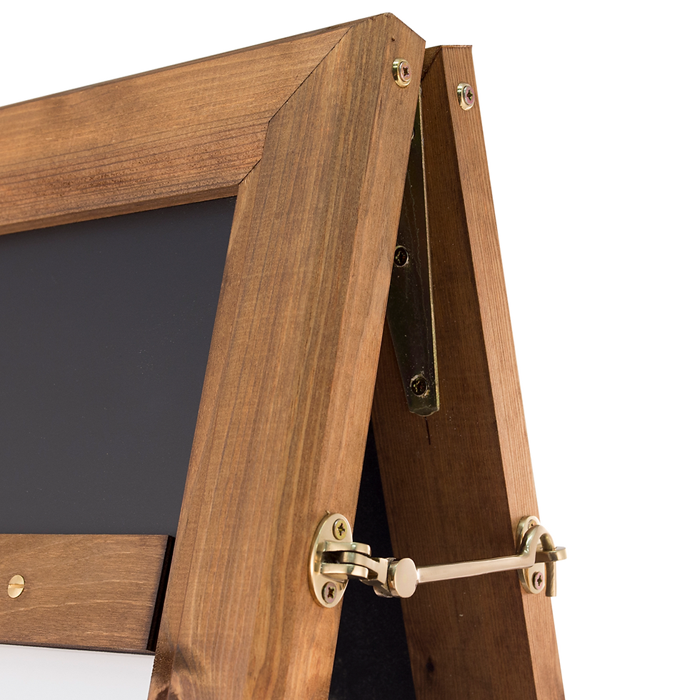 Thumbnail: A-Frame Chalkboard Poster Holder with Header