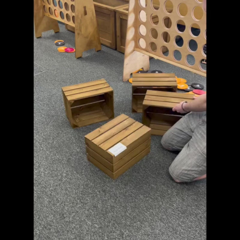 Thumbnail: Customisable Branding Retail Shelving Crate Unit