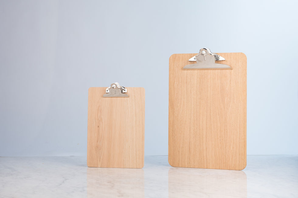 Thumbnail: Premium Wooden Clipboards (Fixed Clip)