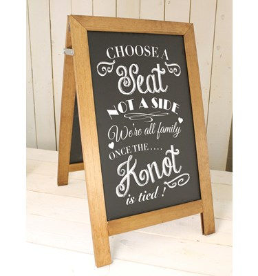 Thumbnail: Budget-Friendly Pavement Chalk Sign