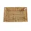 Miniatura: Cistella bambú rectangular 30x20x7 cm natural