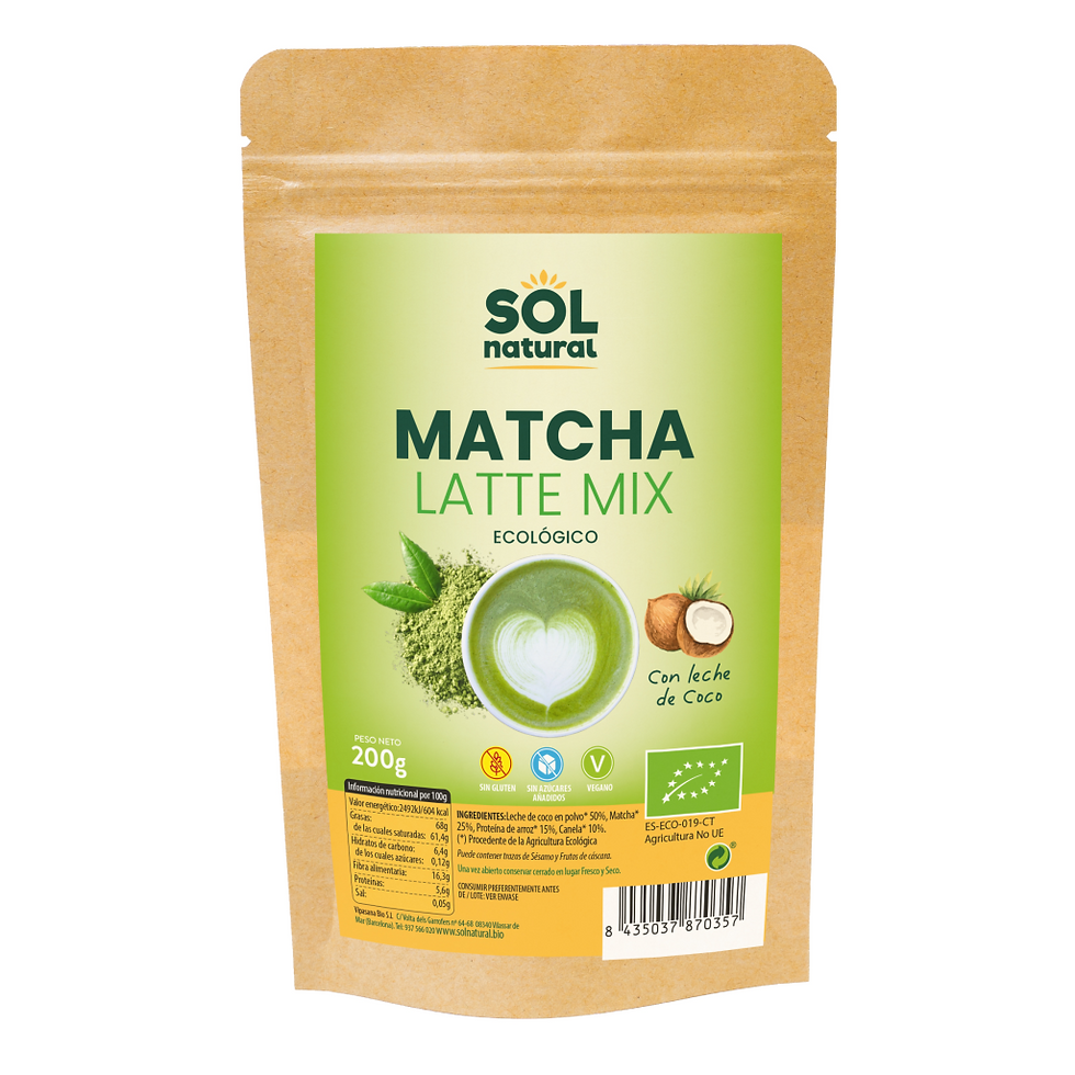 Matcha Latte Mix - Sol Natural