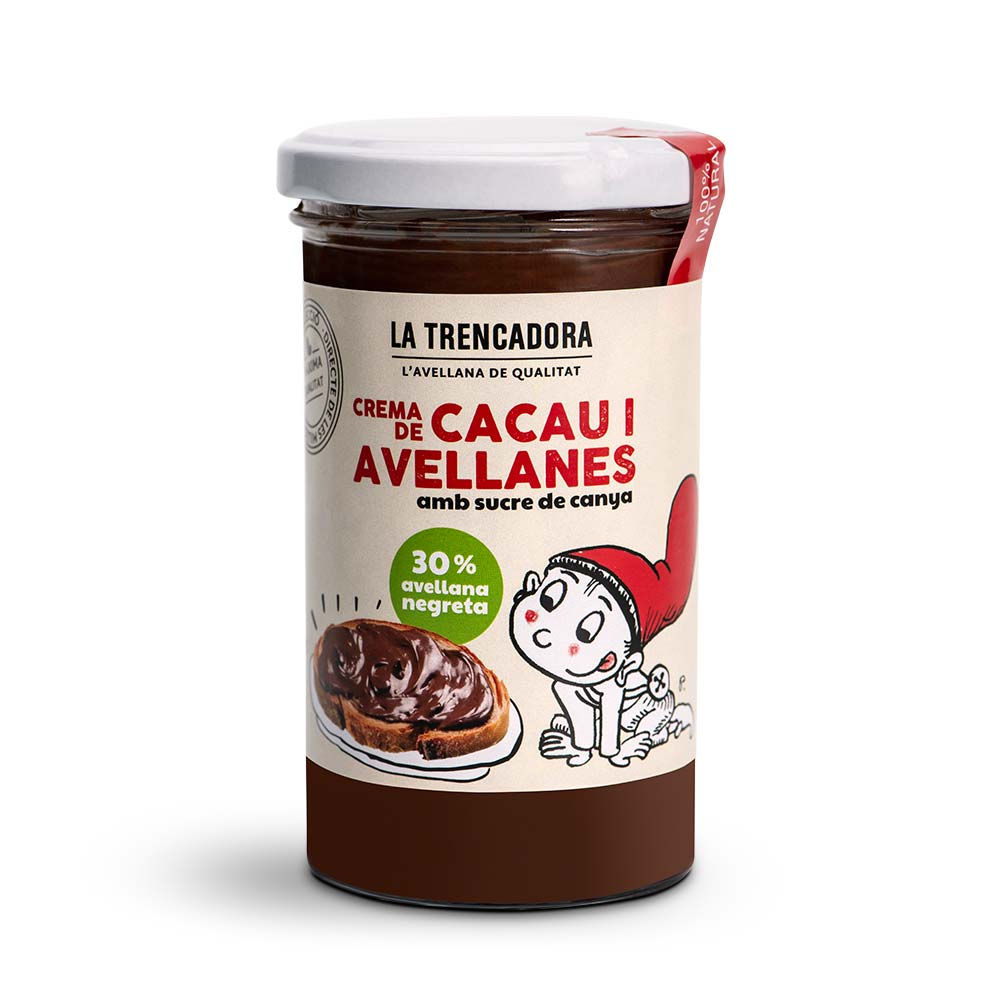 Crema de Cacau i Avellanes La Trencadora