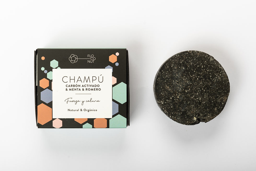 Miniatura: Xampú / Força i Calma. Carbó actiu & Menta & Romaní