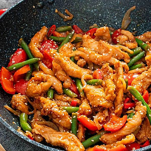 22. Stickey Honey Chicken