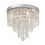 Thumbnail: Sparkle 4 Light Polished Chrome Flush Ceiling Light