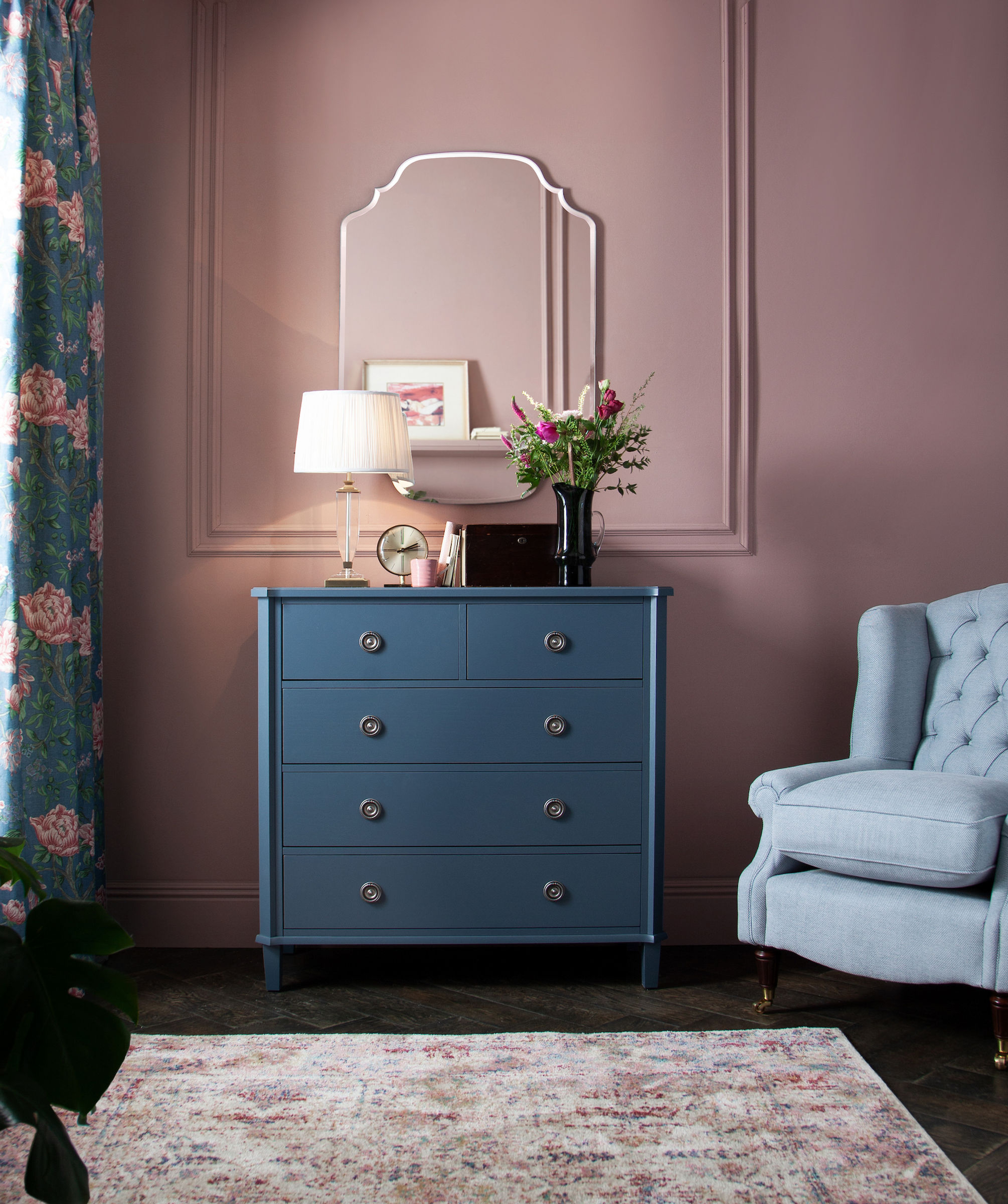 Laura Ashley Rochelle Rectangle Mirror