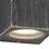 Thumbnail: Simon 1 Light Black & Silver Outdoor Wall Light