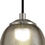 Thumbnail: Bart 1 Light Smoked Glass Pendant