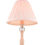 Thumbnail: Laura Ashley Ellis Satin-Painted Spindle Table Lamp with Blush Shade