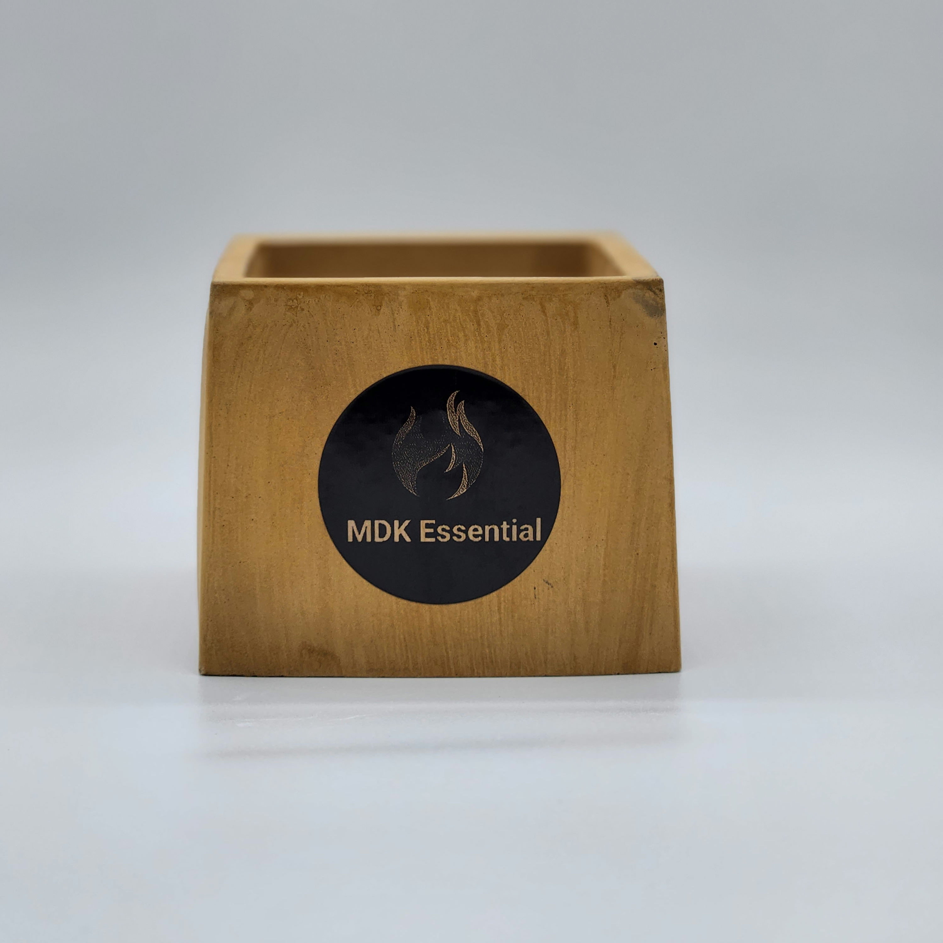Square Concrete Candle