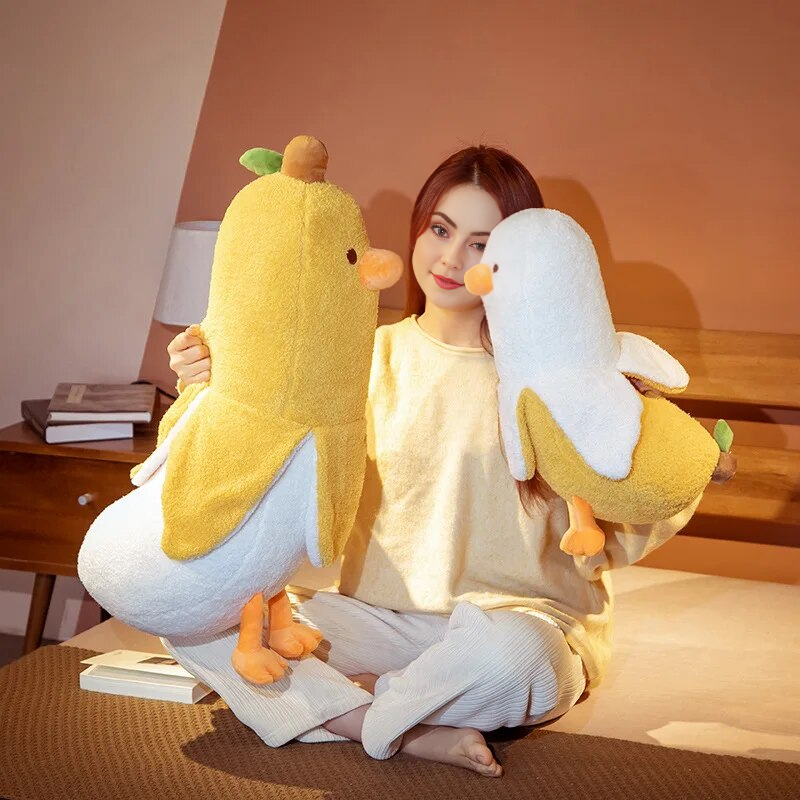 Thumbnail: Banana Duck Plushie