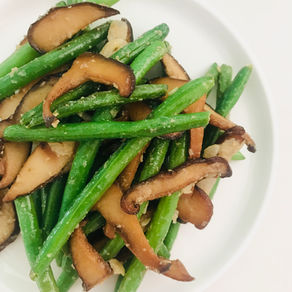 Chinese Green Beans & Mushrooms