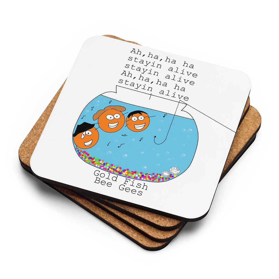 Bee Gees , Cork-back coaster