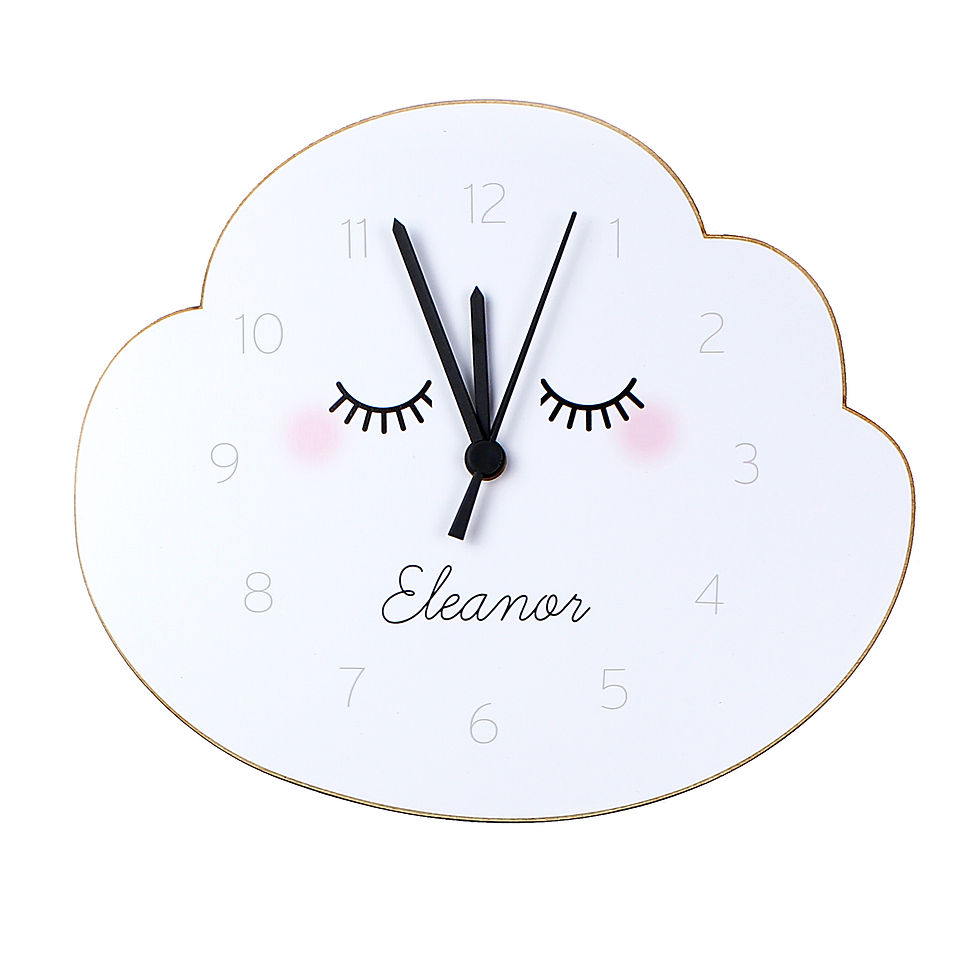 Thumbnail: Personalised Sleepy Cloud Clock
