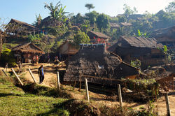 Typical Village on the Mountain