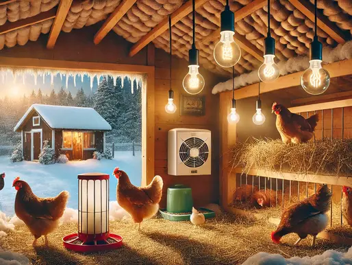 Shorter Days = Fewer Eggs: Turning on the Lights for Better Winter Production