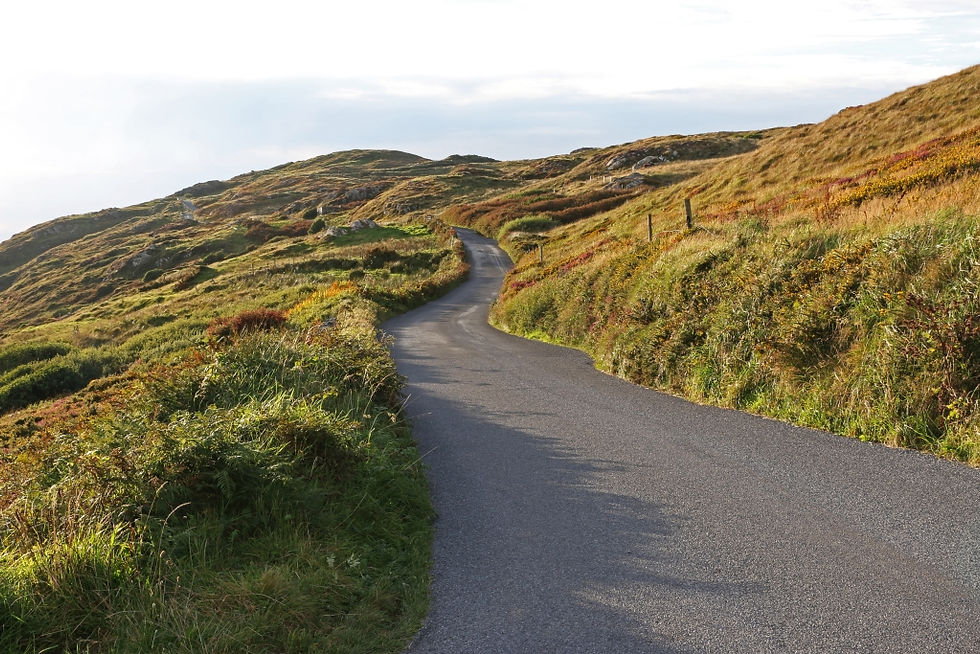 In Clifden startet die Sky Road