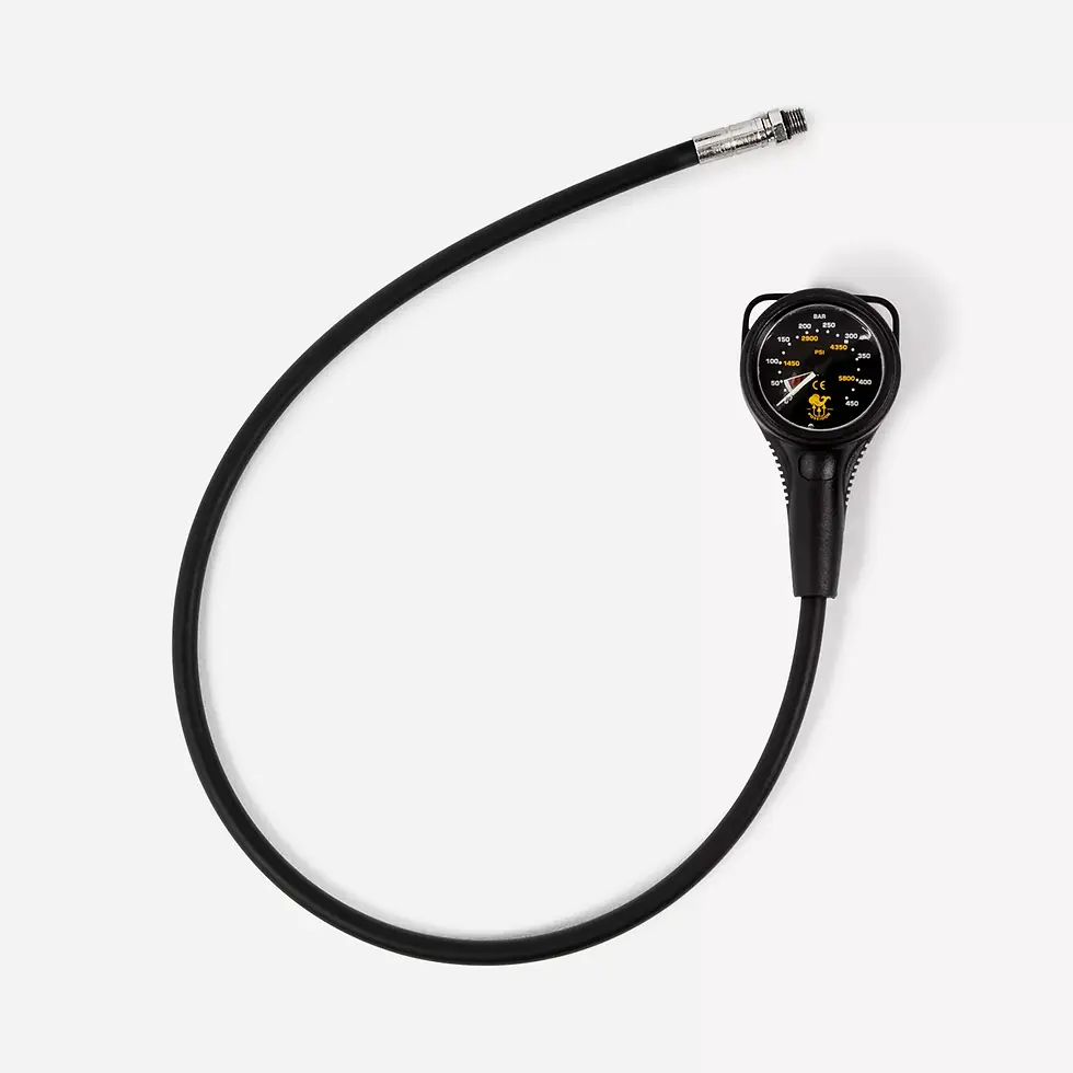 Thumbnail: POSEIDON PRESSURE GAUGE CIRRUS BLACK