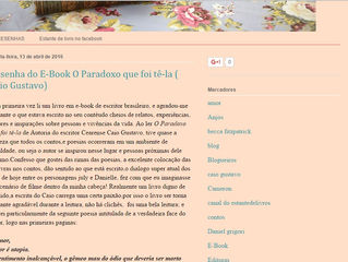 Nova resenha do livro "O Paradoxo que foi Tê-la"