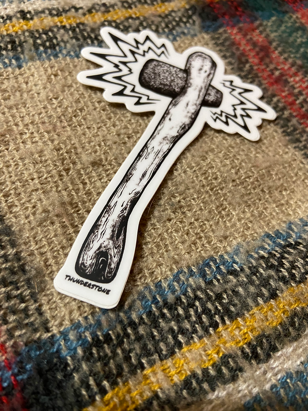 Thumbnail: Stone Axe Sticker
