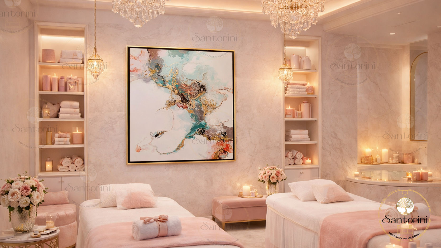 Abstract Pink Cotton