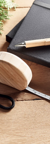 Metro retrattile in bamboo da 2M FSC®-certified